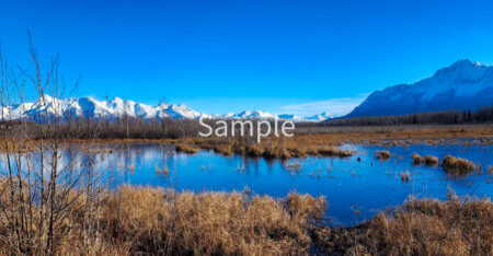 Alaska Mountain in Fall – Autumn Landscape Photography